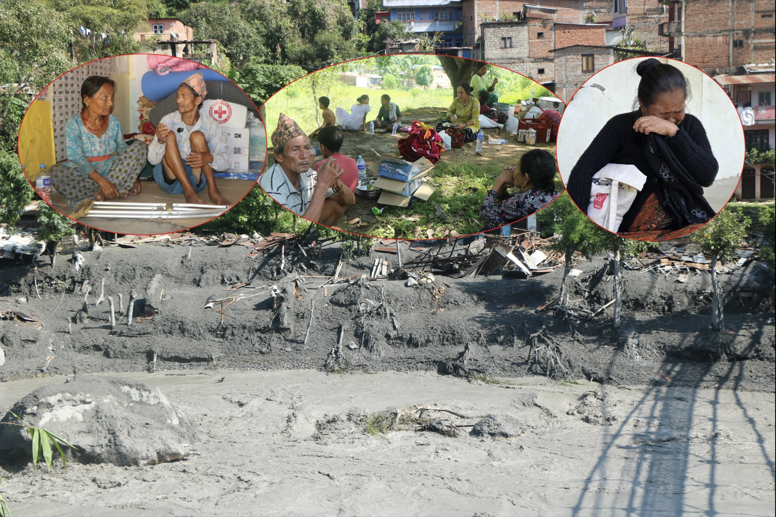 बाढीबाट बाँचेकालाई अब जीवन धान्नै चिन्ता